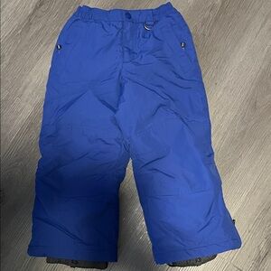 Lands' End Kids' Bright Blue Snow Pants